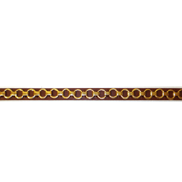 505 HB Frontriem 'Gold-plated Chain'