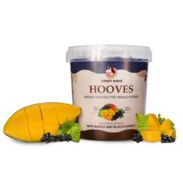 Candy Horse mango-zwarte bes